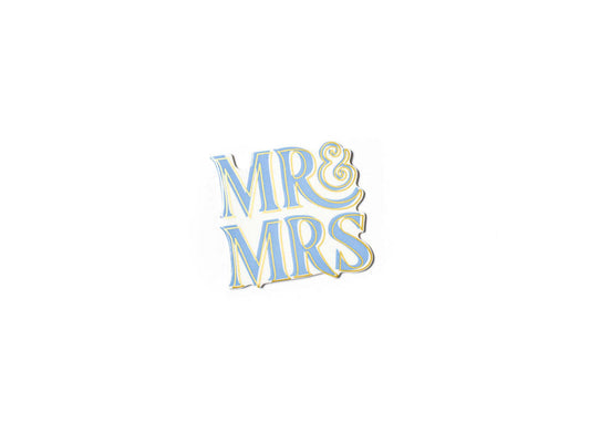 Mini Attachment, Blue Mr and Mrs