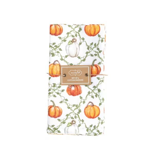 Pumpkin Vine Napkin Set