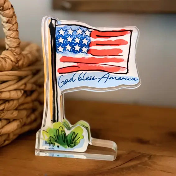 Acrylic Flag Sitter