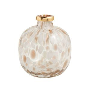 Large White Tortoise And Gold Vase