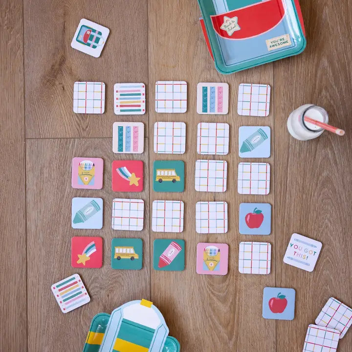Back To School Matching Game