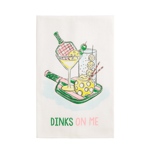 Dinks On Me Pickleball Towel