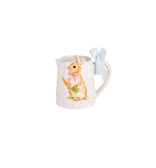 Pink Bow Easter Bud Vase