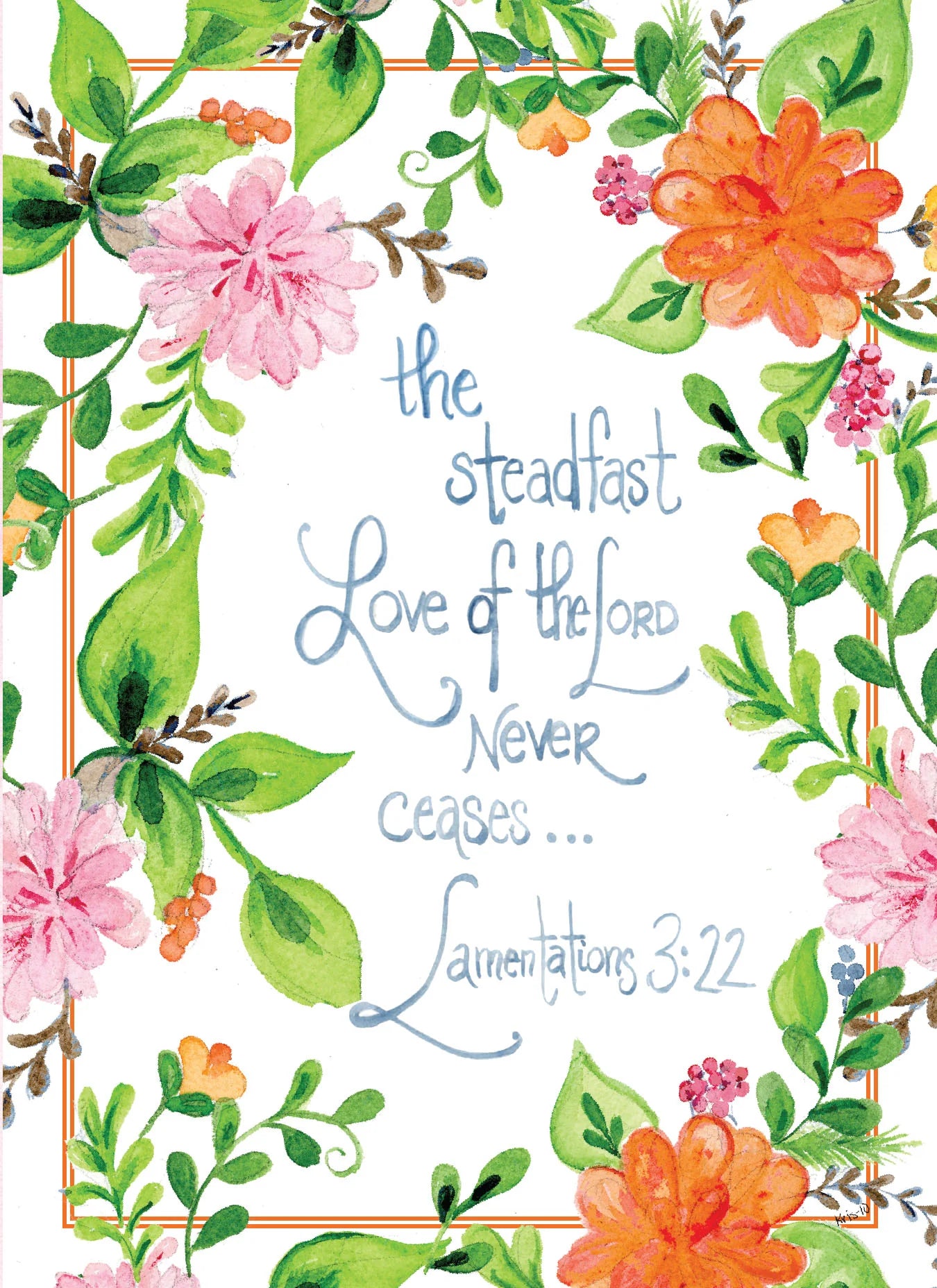 Card, Steadfast Love of The Lord