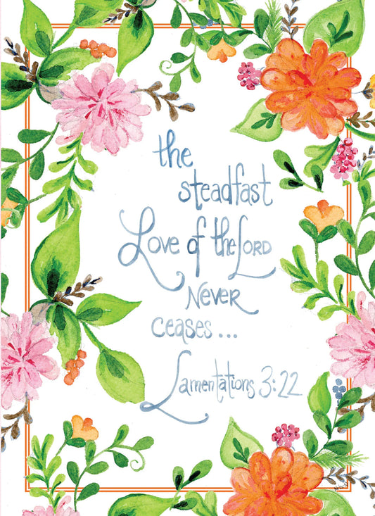 Card, Steadfast Love of The Lord