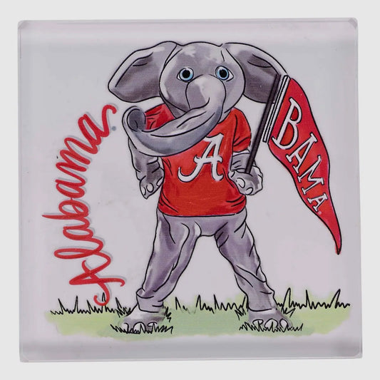 University of Alabama Mascot design on acrylic Napkin Weight