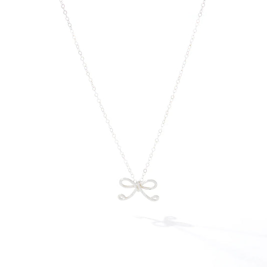 All Wrapped Up Necklace, Silver