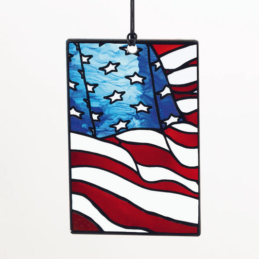 American Flag Decor Chime