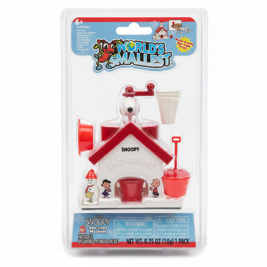 Worlds Smallest Super Snoopy Snow Cone