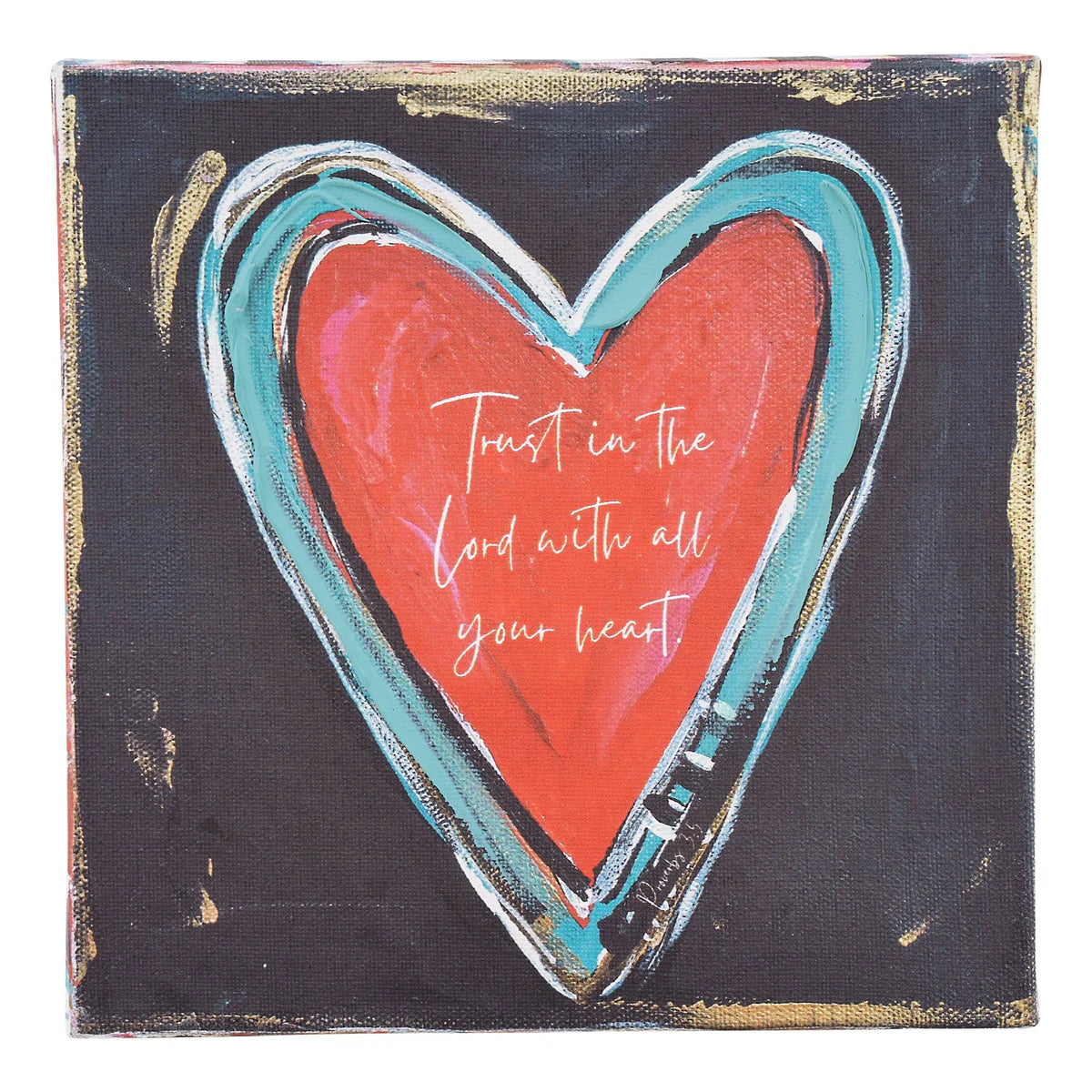I Will Trust In the Lord Church Canvas