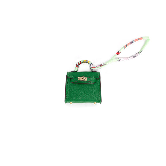 Green Mini Purse Bag Charm