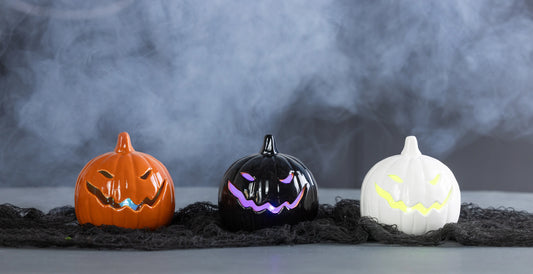 Light Up Scary Pumpkin, Assorted Colors