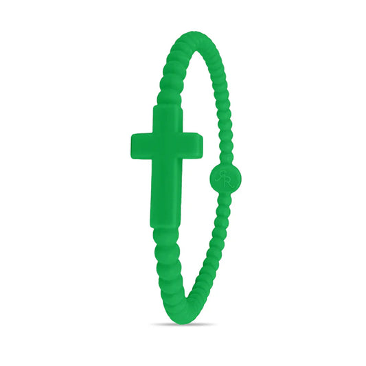 Small Jesus Bracelet Green