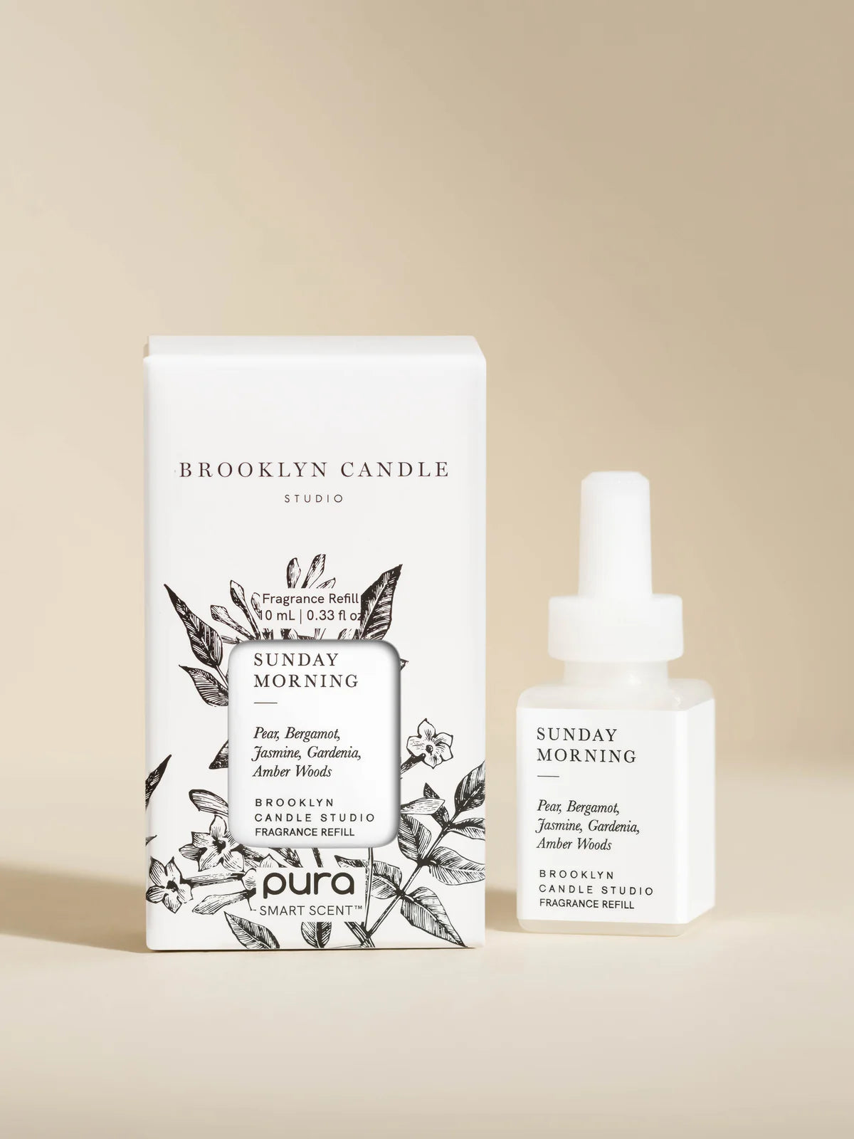 Smart Vial, Brooklyn Candle - Sunday Morning