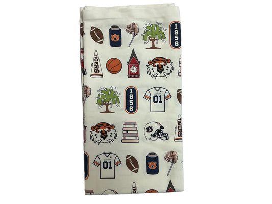 Hand Towel, I Heart Auburn