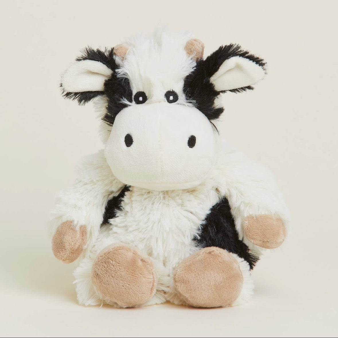 Black and White Cow Warmies Junior
