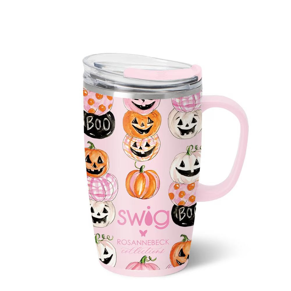 Pumpkin Stacks Travel Mug 18oz