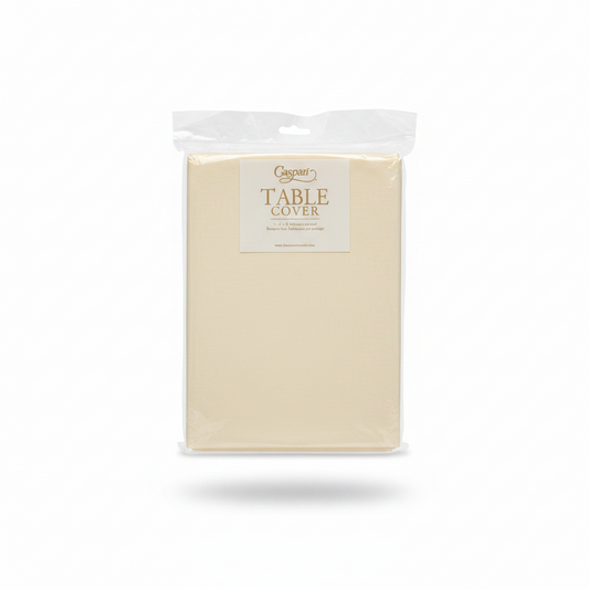 Ivory Paper Linen Banquet Tablecover
