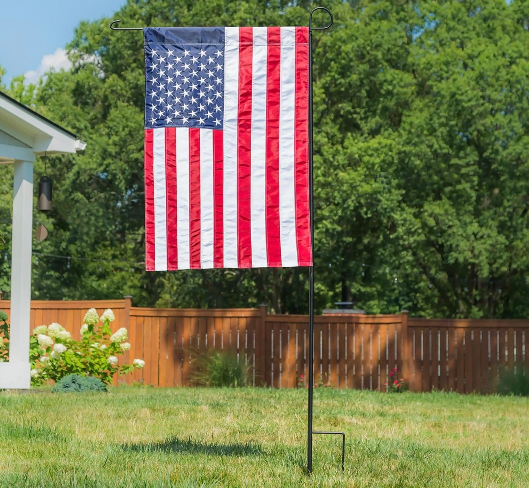Flag Stand, Large Iron House