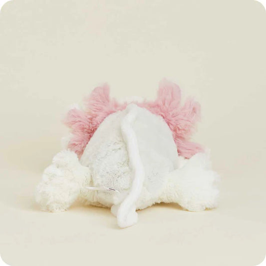 Pink Axolotl Warmies Junior