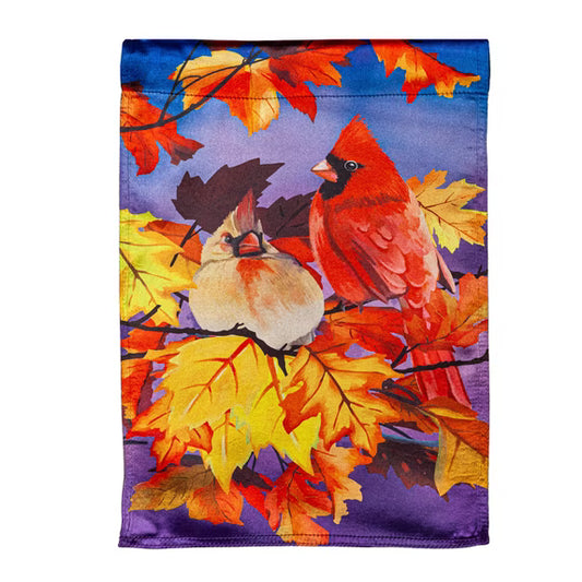 Lustre Garden Flag, Cardinal Friends