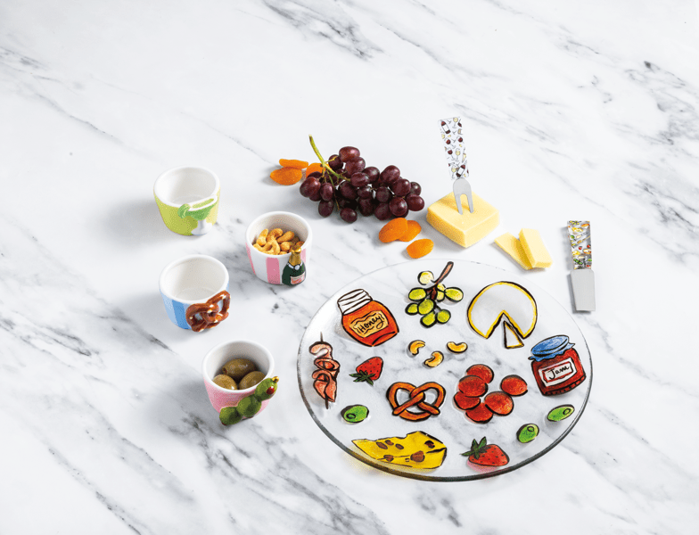 Charcuterie Glass Platter