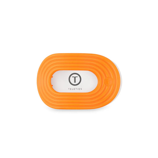 Day Rave Flat Round Hair Clip Small