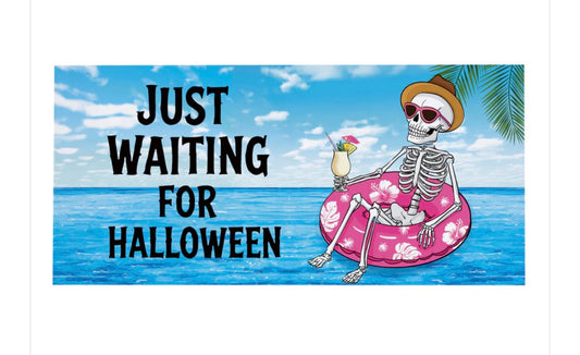 Just Waiting for Halloween Sassafras Switch Mat