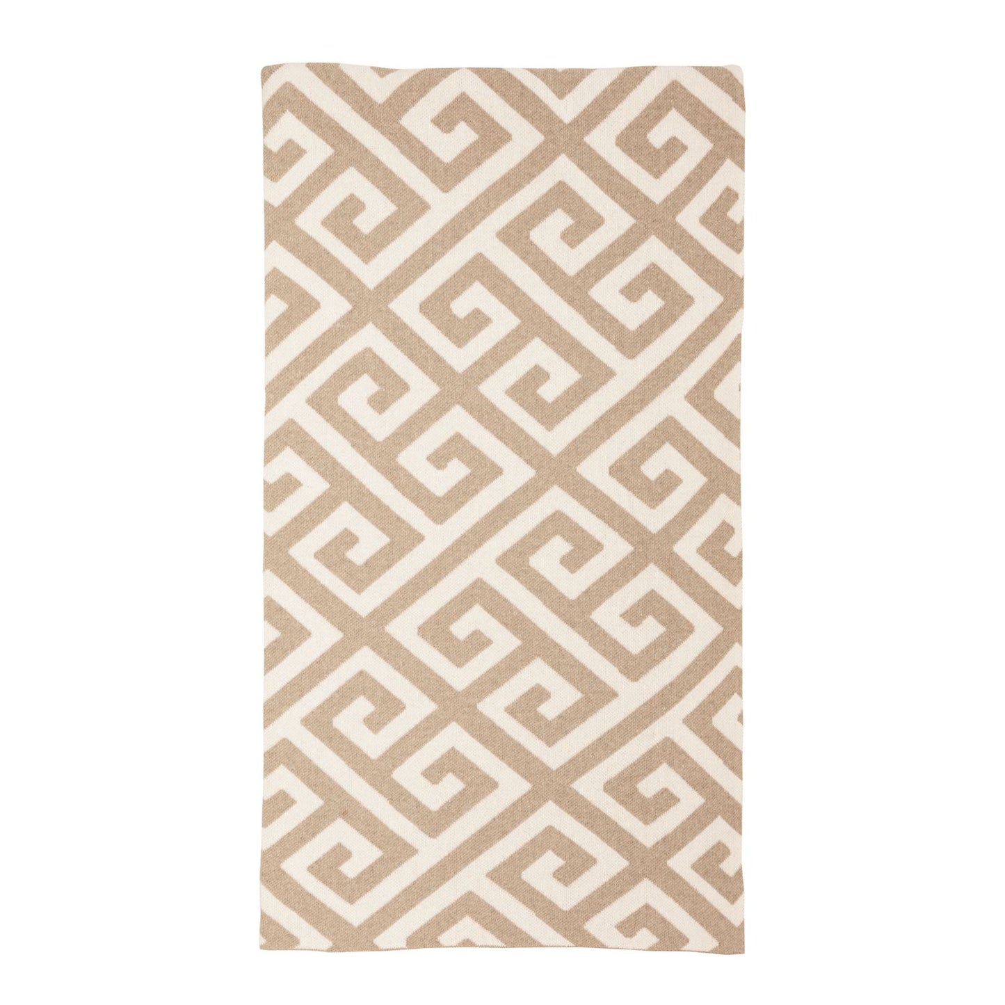 All Over Greek Key Blanket