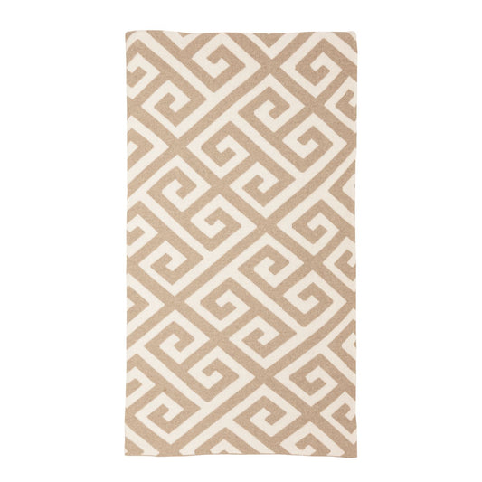 All Over Greek Key Blanket