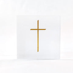 2in Acrylic Block, Cross