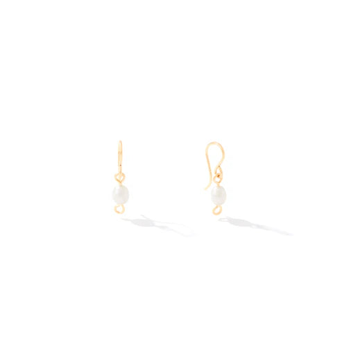 Pearl of My Heart Earrings Gold