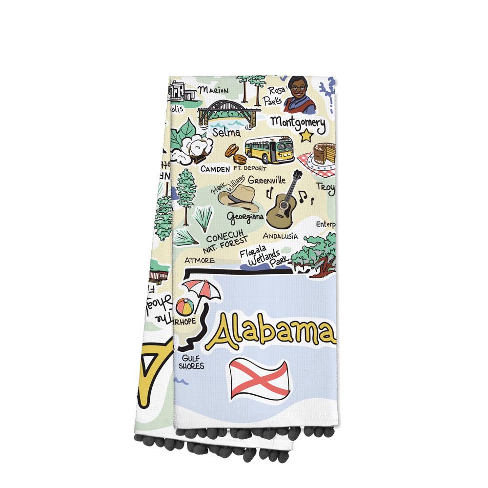 Alabama Tea Towel
