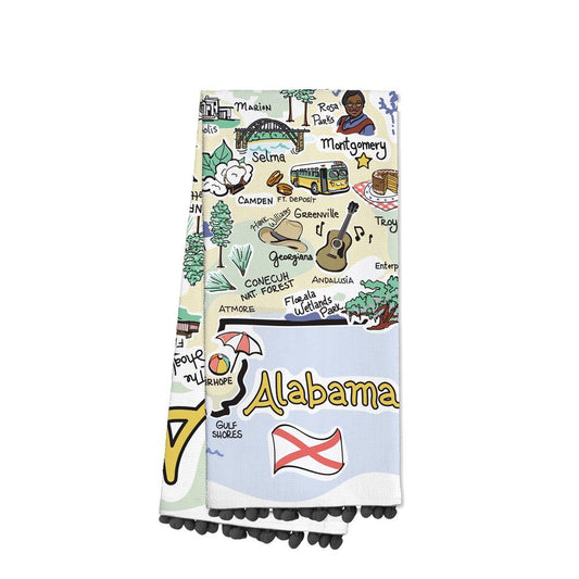 Alabama Tea Towel