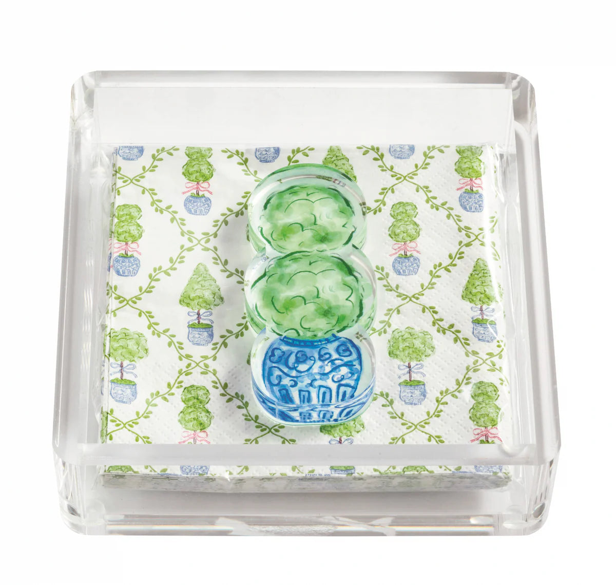 Topiary Napkin Holder Weight Set