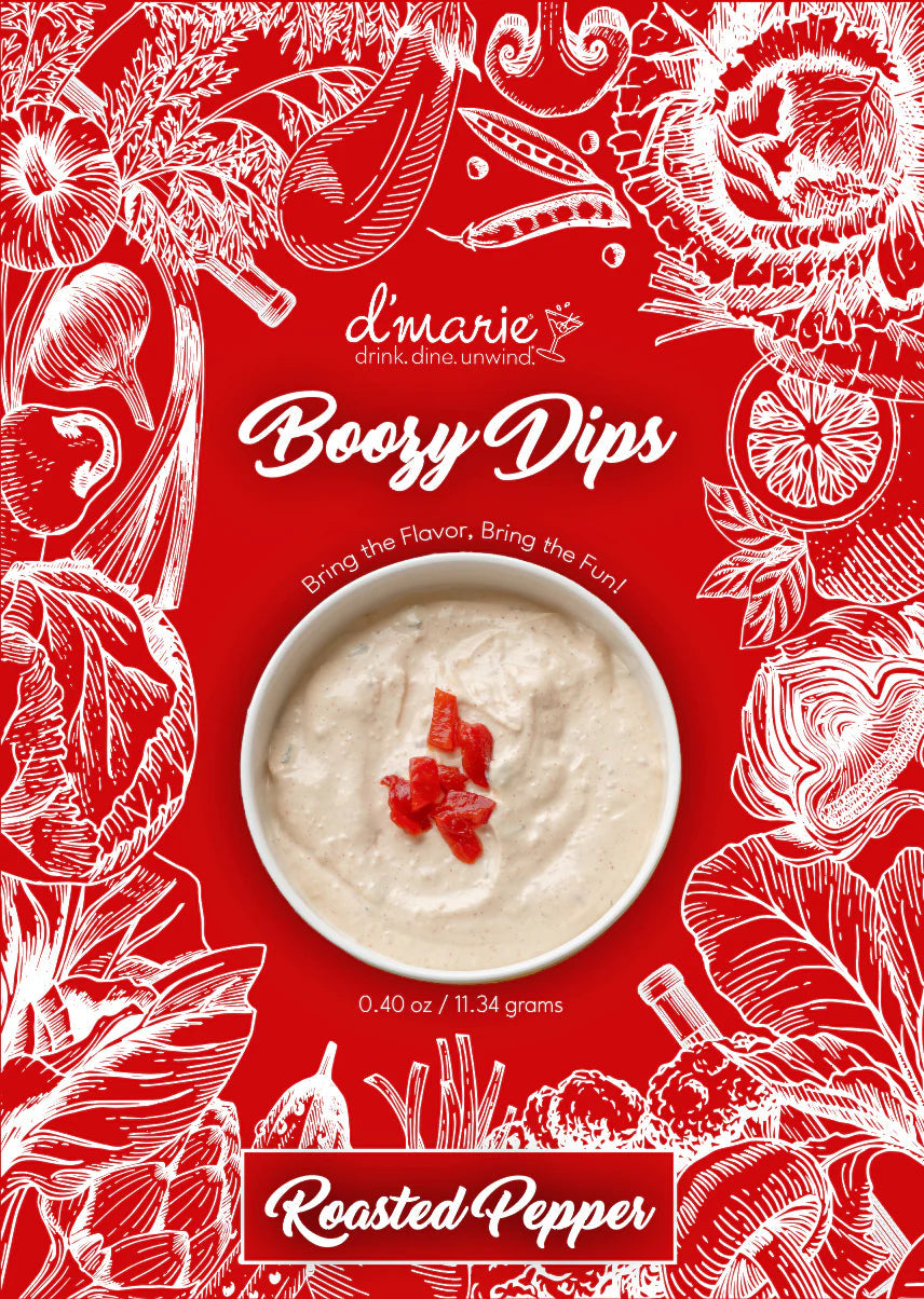 Boozy Dip Mix, Roasted Red Pepper