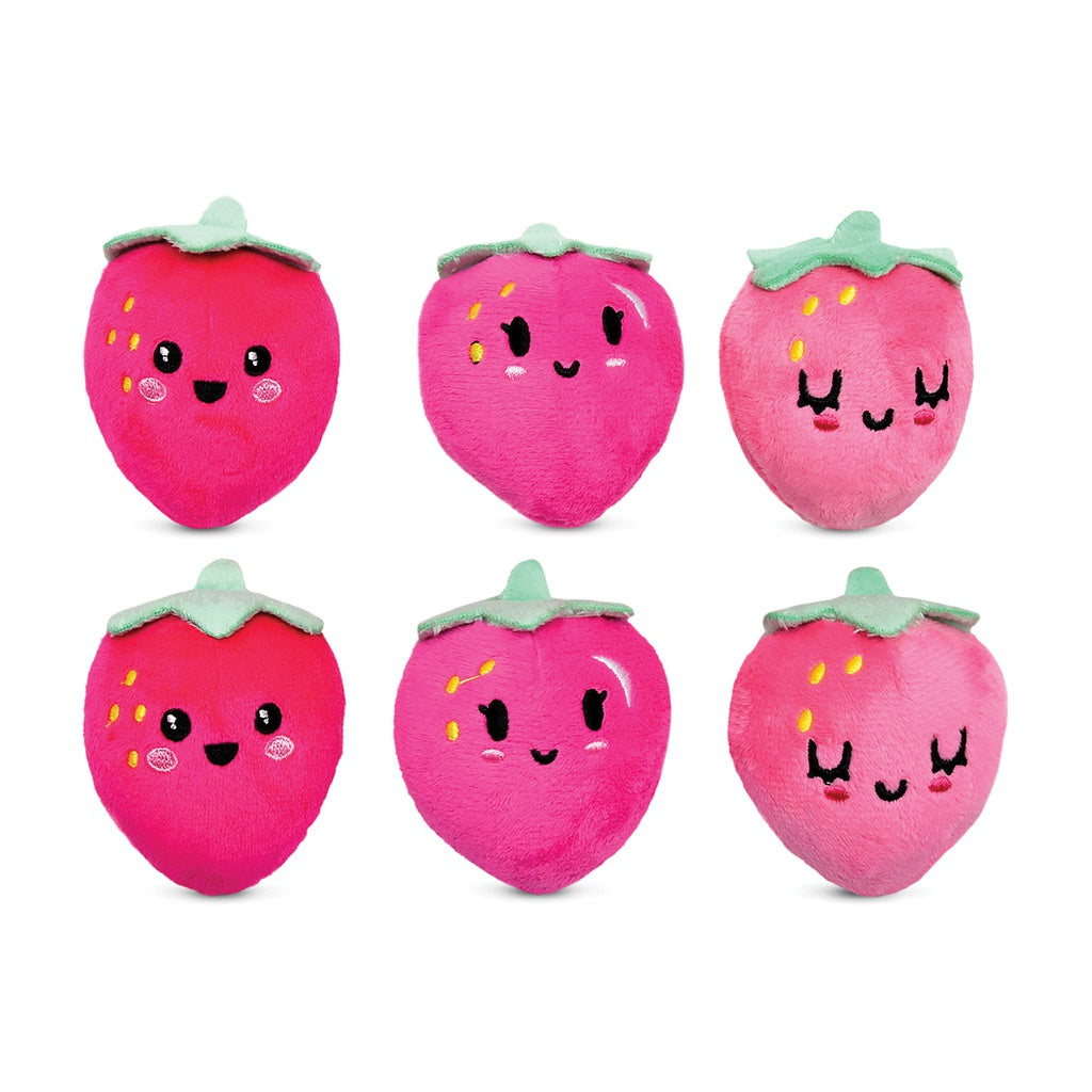 Strawberry Interactive Fleece Plush