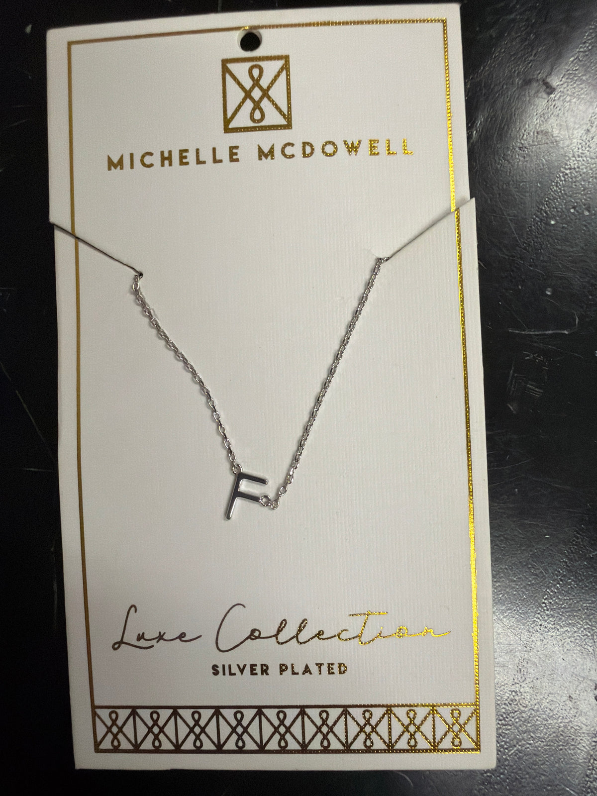 Silver Luxe Necklace, F