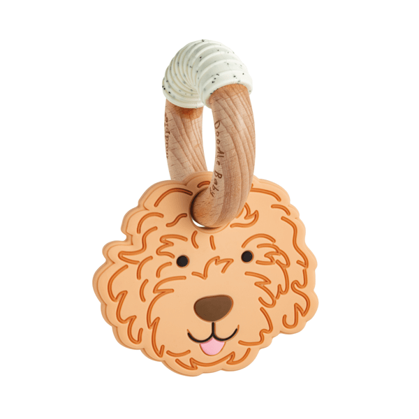 Light Golden Doodle Teethers