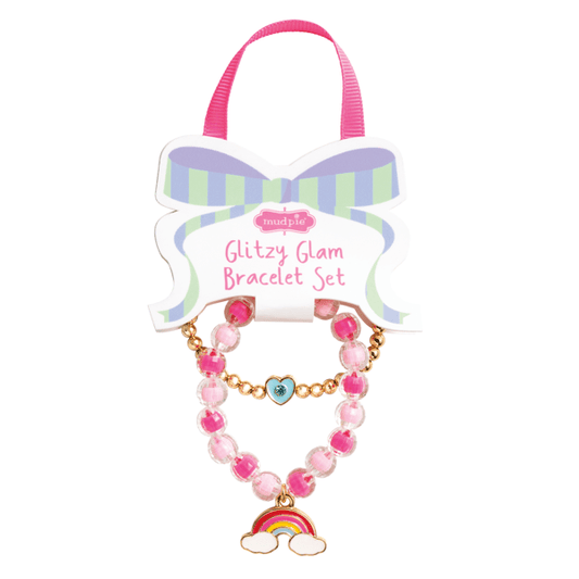 Glitzy Glam Bracelet Rainbow Set