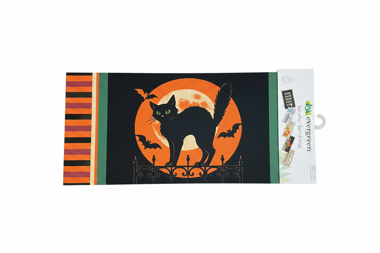 Pet Central Moonlit Black Cat Switch Mat
