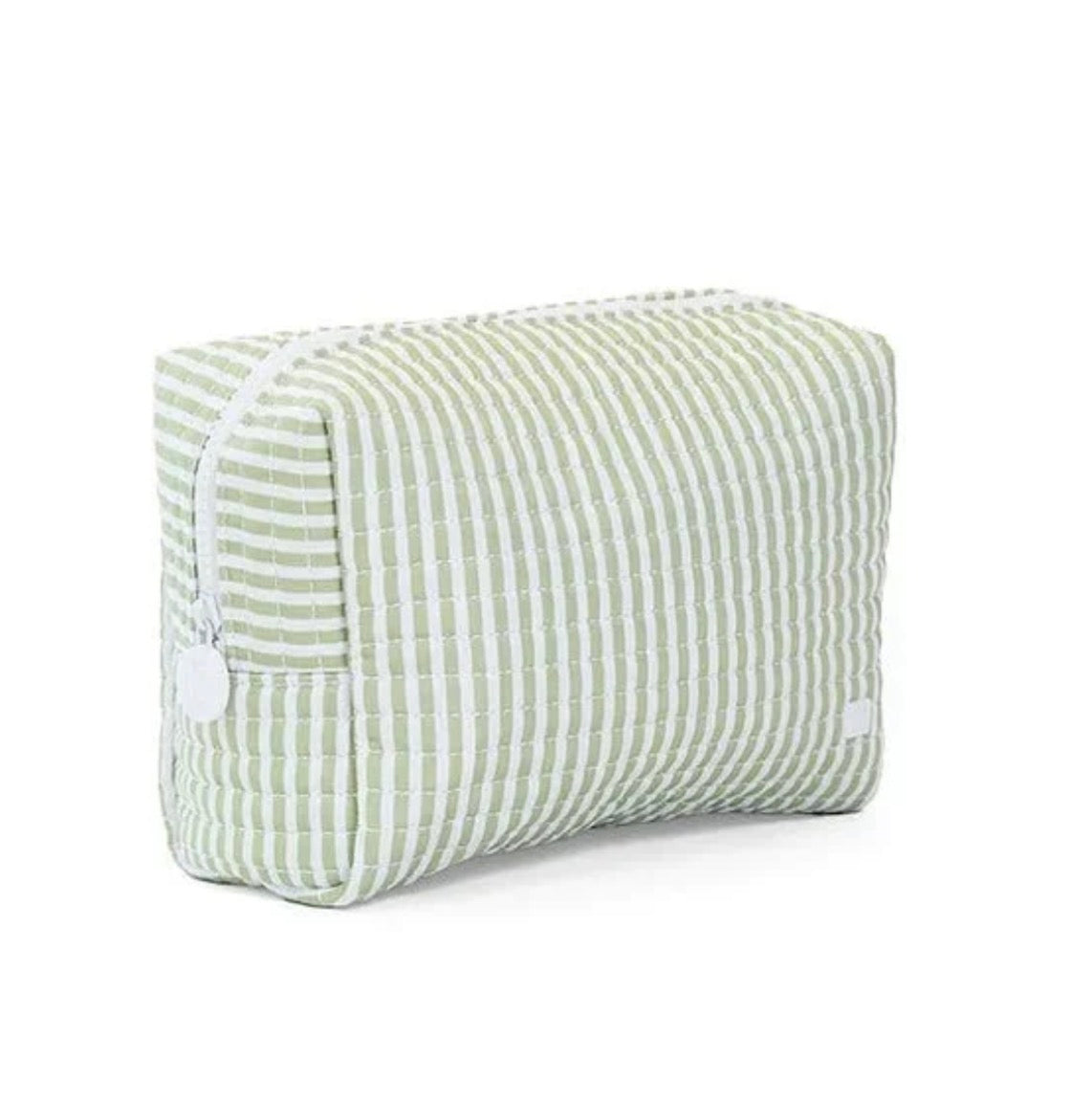 Quilted Everyday Bag, Pimlico Stripe Sage