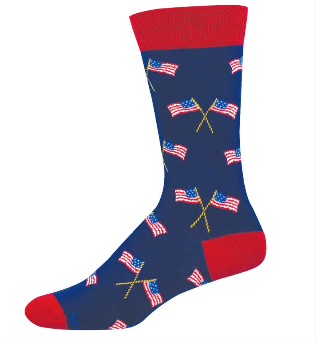 Men, Patriotic Flags Navy