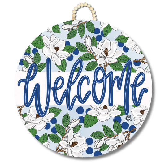 Door Hanger, Magnolia Welcome
