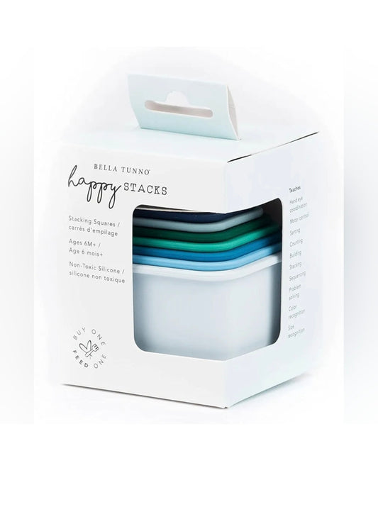 Bella Tunno Happy Stacks silicone toy stacks