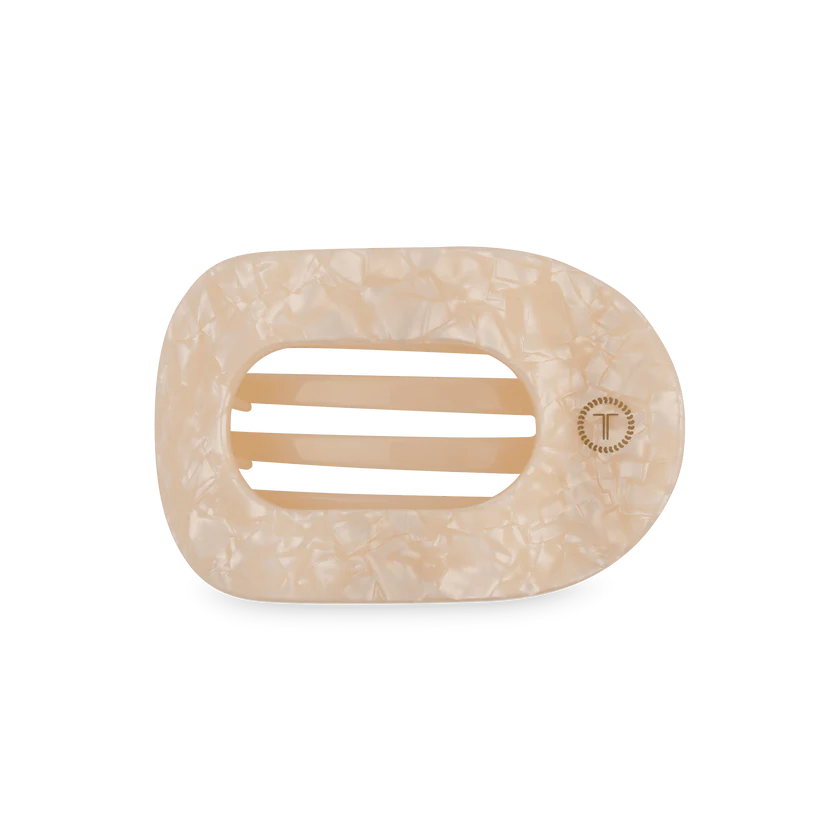 Soft Surf Flat Round Hair Clip Medium