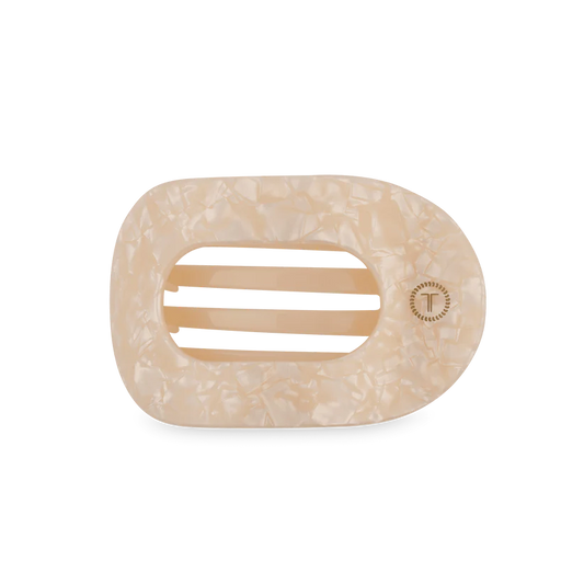 Soft Surf Flat Round Hair Clip Medium