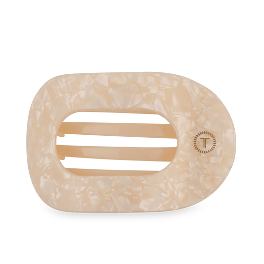 Soft Surf Flat Round Hair Clip Large