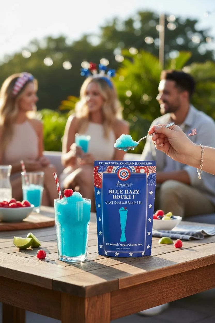 Slush Mix, Blue Razz Rocket