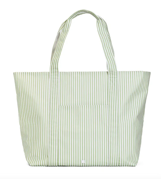 Jumbo Tote, XLarge, Pimlico Stripe Sage